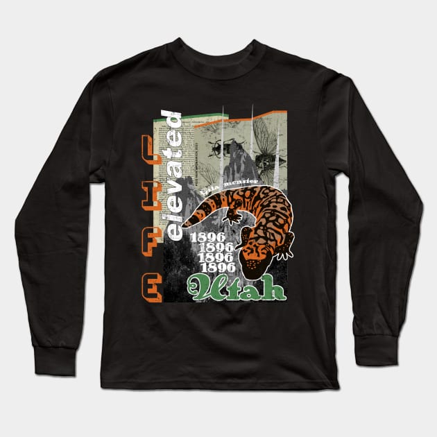 State of Utah Life Elevated Long Sleeve T-Shirt by Pico Originals